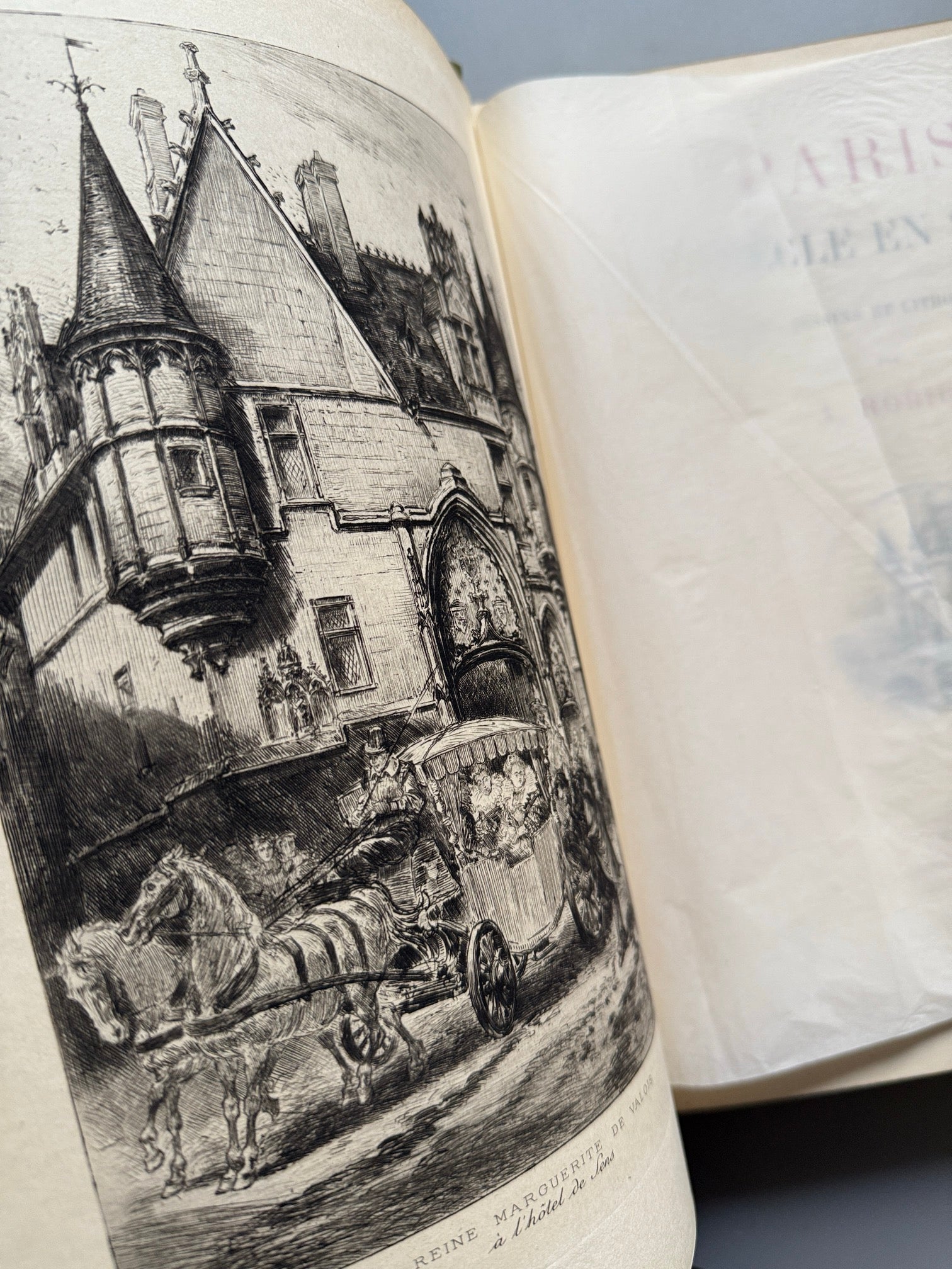 Libro de: Paris de siècle en siècle, A. Robida - A la Libraire Illustrée, ca. 1895