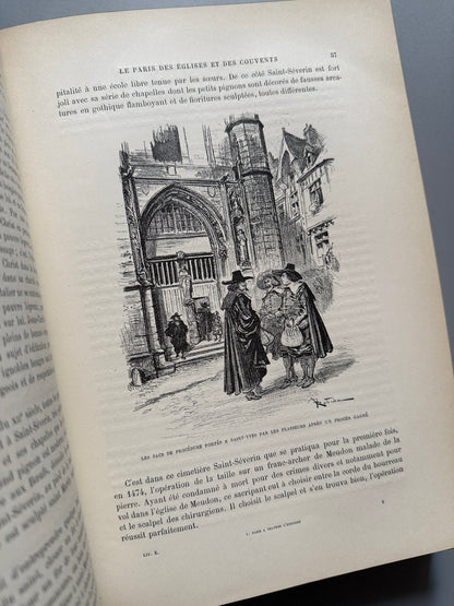 Libro de: Paris de siècle en siècle, A. Robida - A la Libraire Illustrée, ca. 1895