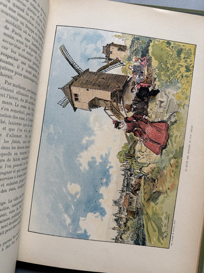 Libro de: Paris de siècle en siècle, A. Robida - A la Libraire Illustrée, ca. 1895