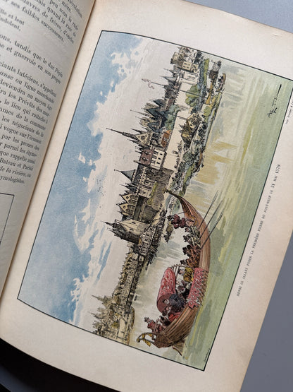 Libro de: Paris de siècle en siècle, A. Robida - A la Libraire Illustrée, ca. 1895