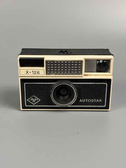 Cámara Analógica Agfa Autostar X-126 – Película 126, Vintage Años 60–70