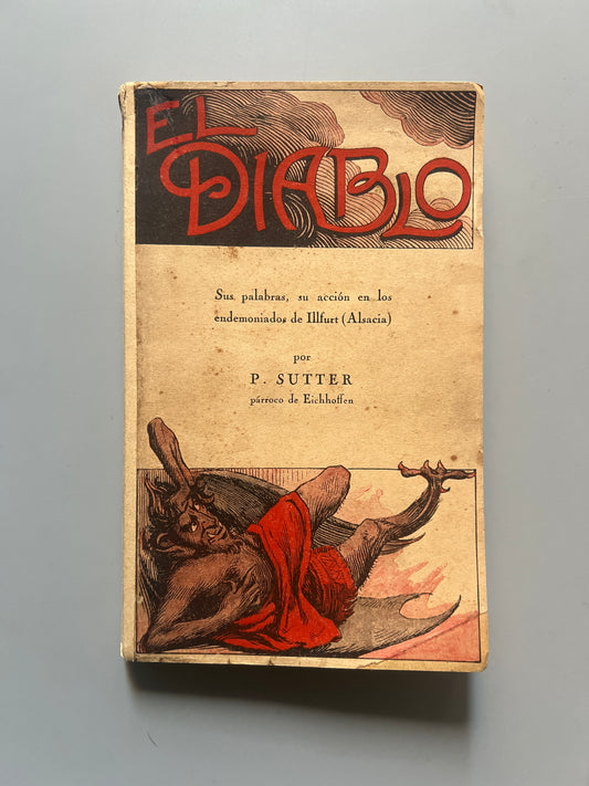 El Diablo, P. Sutter - Librería de la Hormiga de Oro, 1923