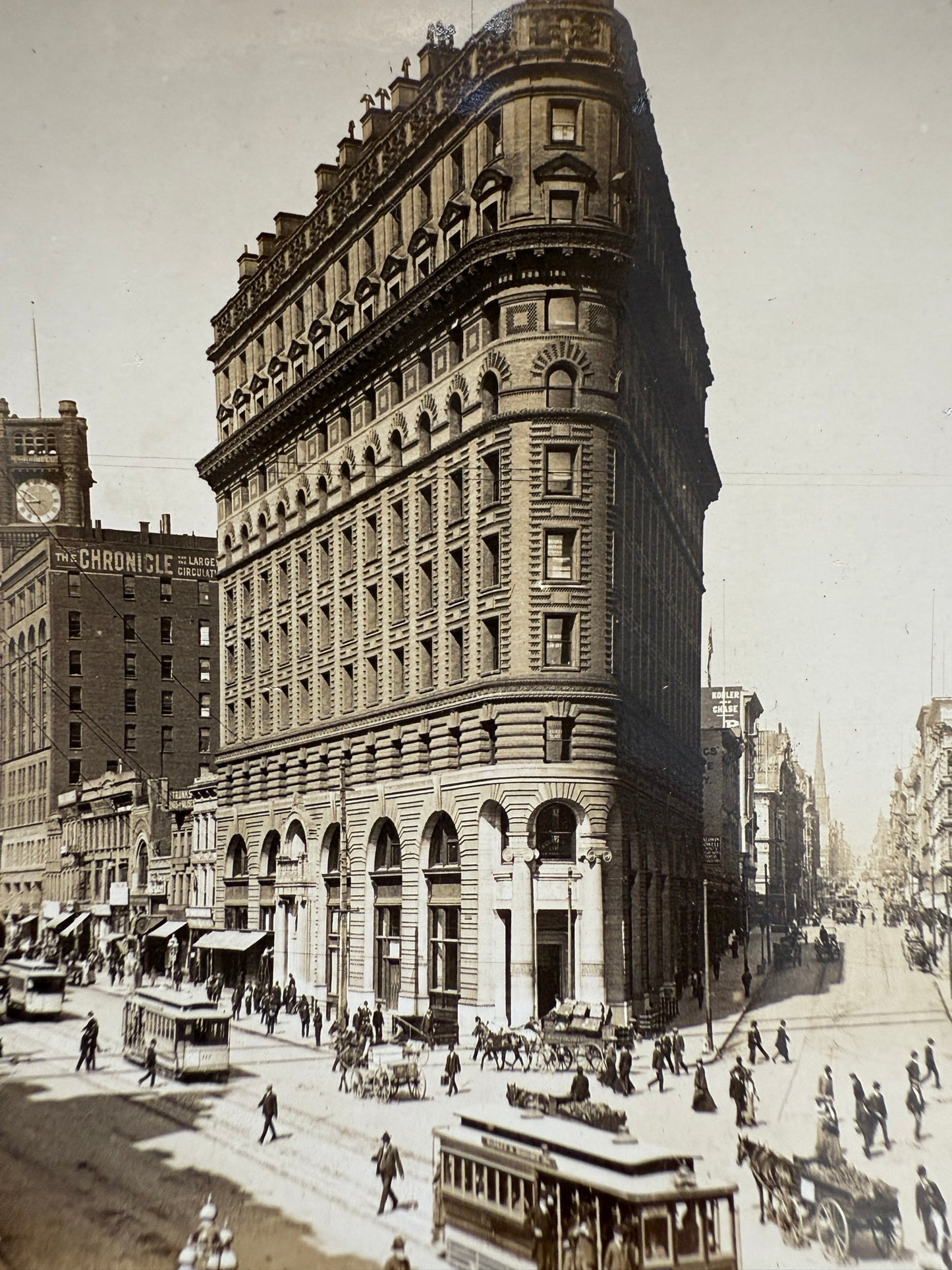 Fotografía estereoscópica San Francisco, Estados Unidos - H. C. White Co., 1905