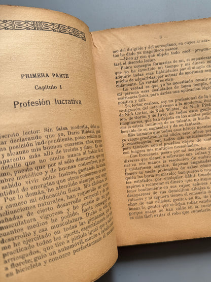 Manual del perfecto Ladrón y Arte de evitar el robo, Emilio Navarro - V. Acha Editor, ca. 1930