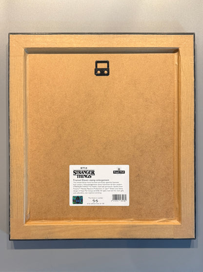 Stranger Things. Print Once edición limitada, nº55 de 150. Firma Kyle Lambert - Royal Mail