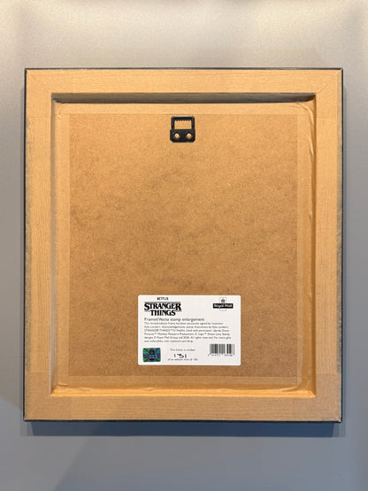 Stranger Things. Print Vecna edición limitada, nº131 de 150. Firma Kyle Lambert - Royal Mail