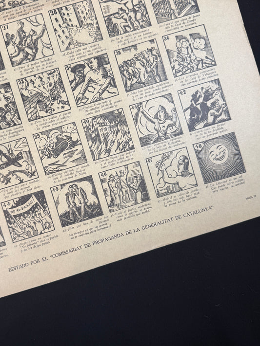 Auca. Aleluyas de la defensa de Madrid, nº3 (Guerra Civil) - Comissariat de Propaganda de la Generalitat de Catalunya, 1937