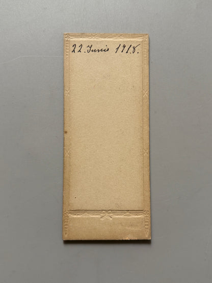 Fotografía antigua dama con sombrero - Galería Fotográfica Almacenes El Siglo, 1918