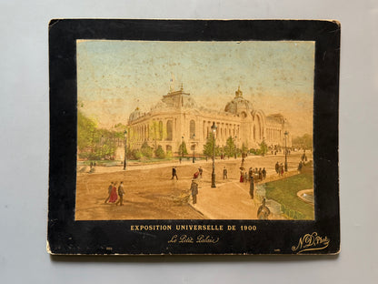 Albúmina de la Exposición Universal de Paris. Le Petit Palais - 1900