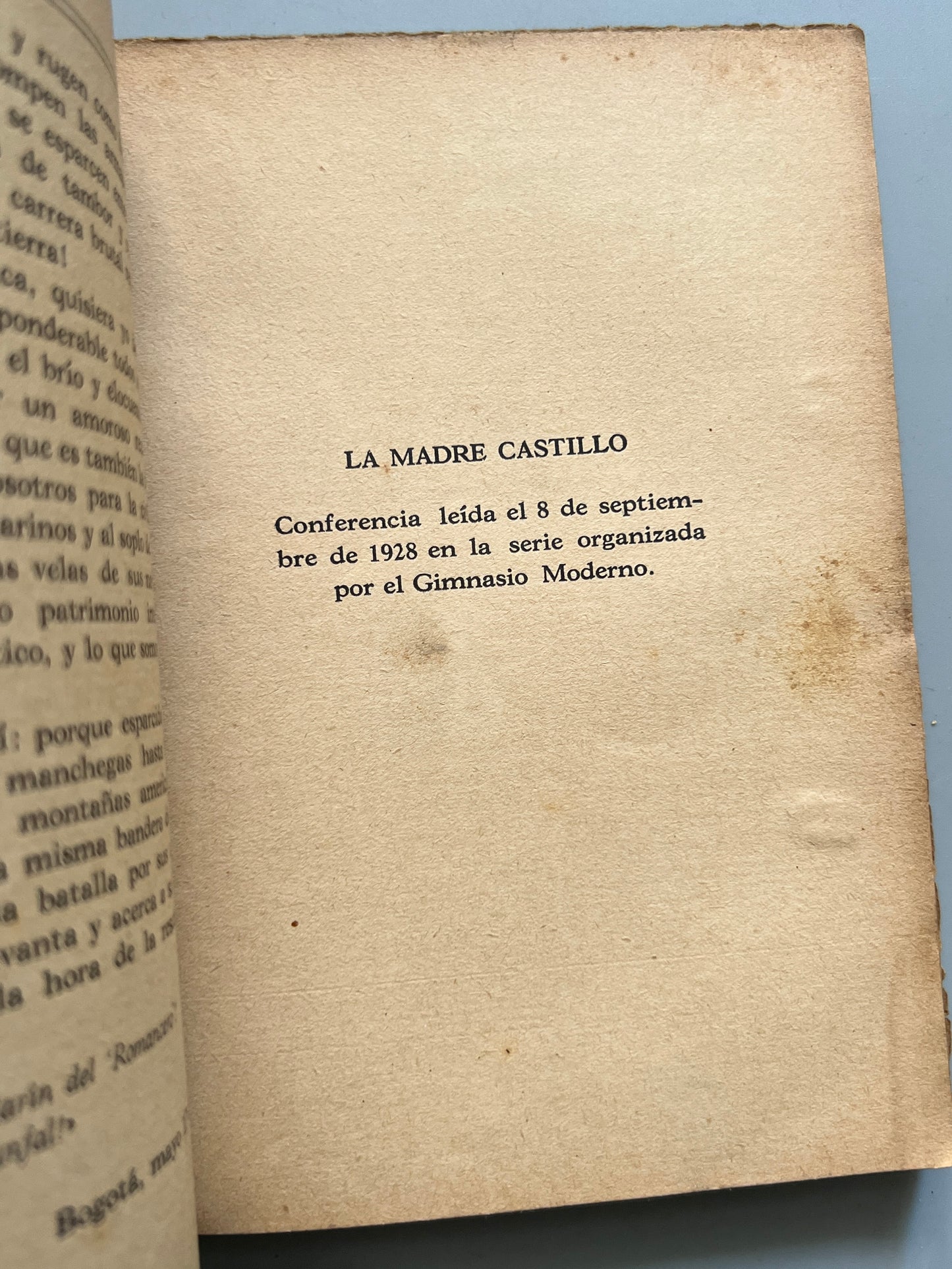 Al galope, Daniel Samper Ortega (firmado y dedicado a Miguel Rasch Isla) - Bogotá: Editorial Minerva, 1930