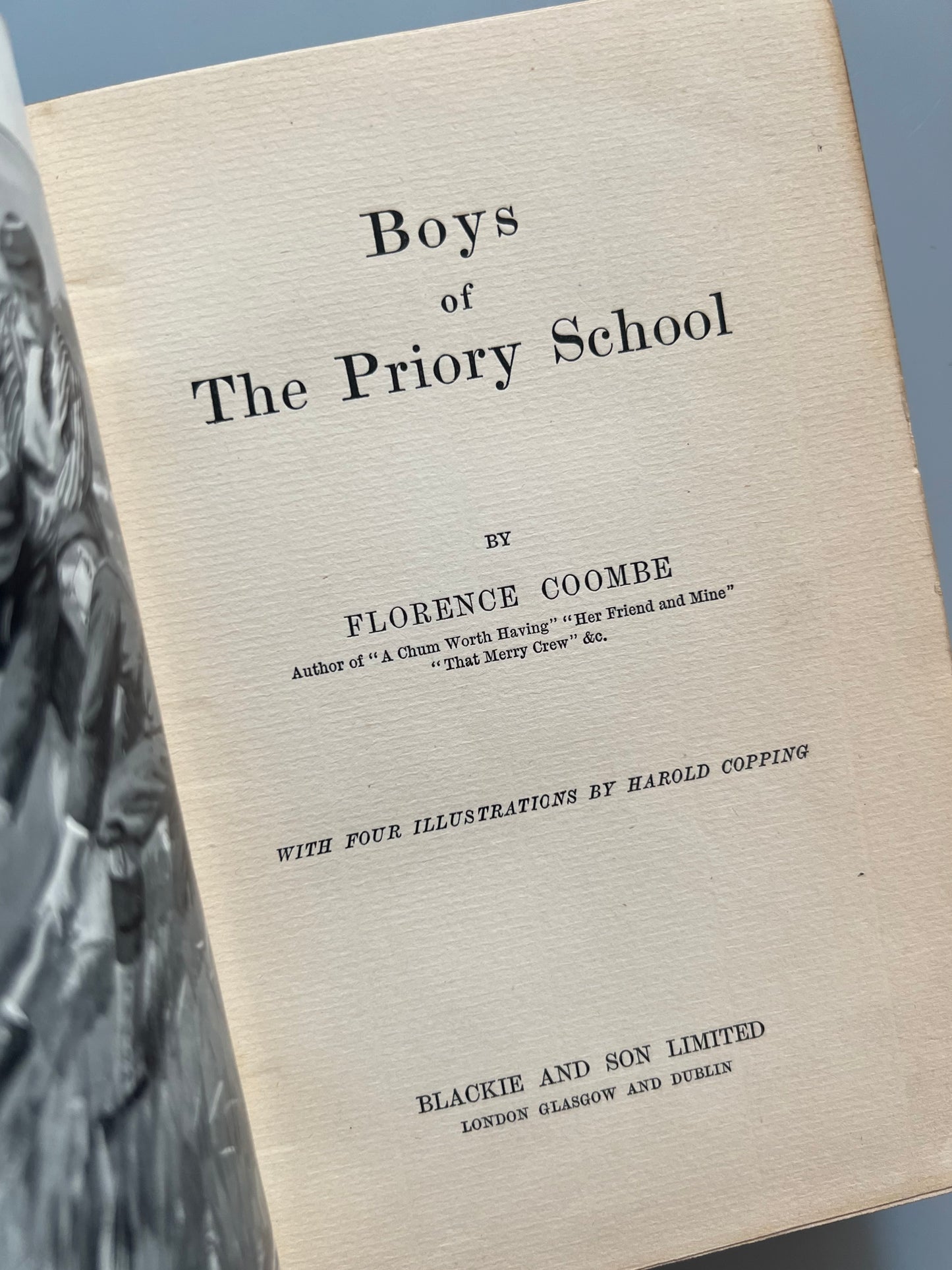 Boys of the priory school, Florence Coombe - Blackie and Son, ca. 1910