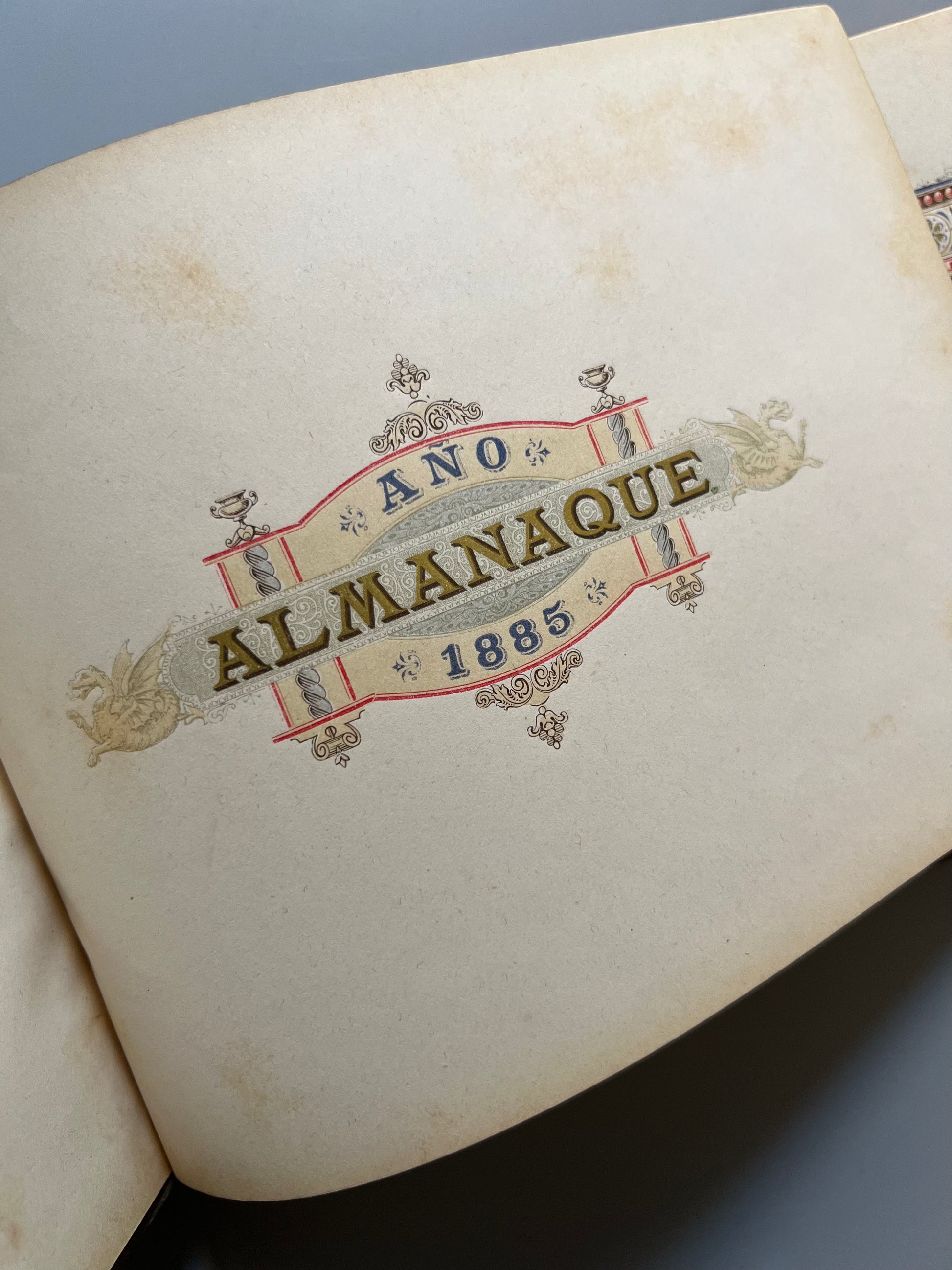 1885 Calendar.pdf Calendario para el año 1885 - Sucesores de N. Ramirez y Cª, 1884 ...