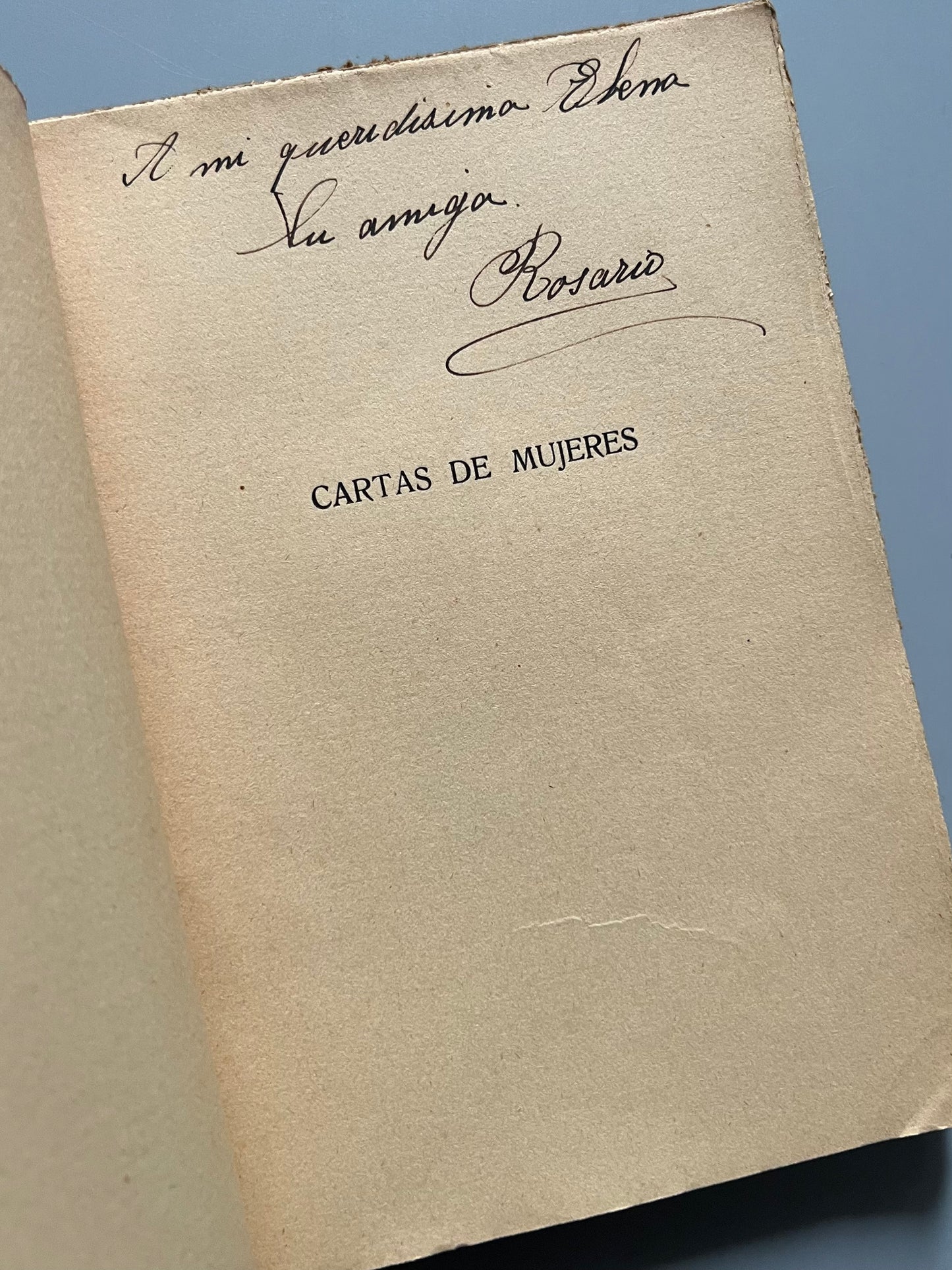 Cartas de mujeres, Jacinto Benavente (primera edición) - Unión Editorial Hispano-Americana, 1893