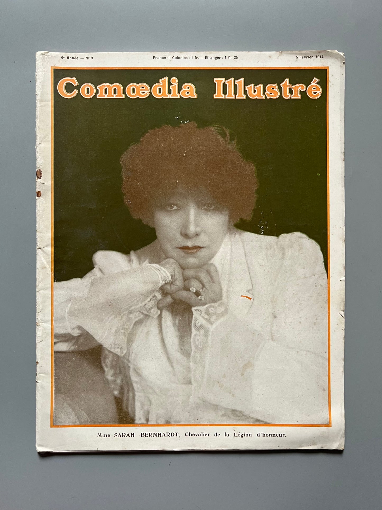 Comoedia illustré nº9 Año VI - Paris, 5 febrero 1914