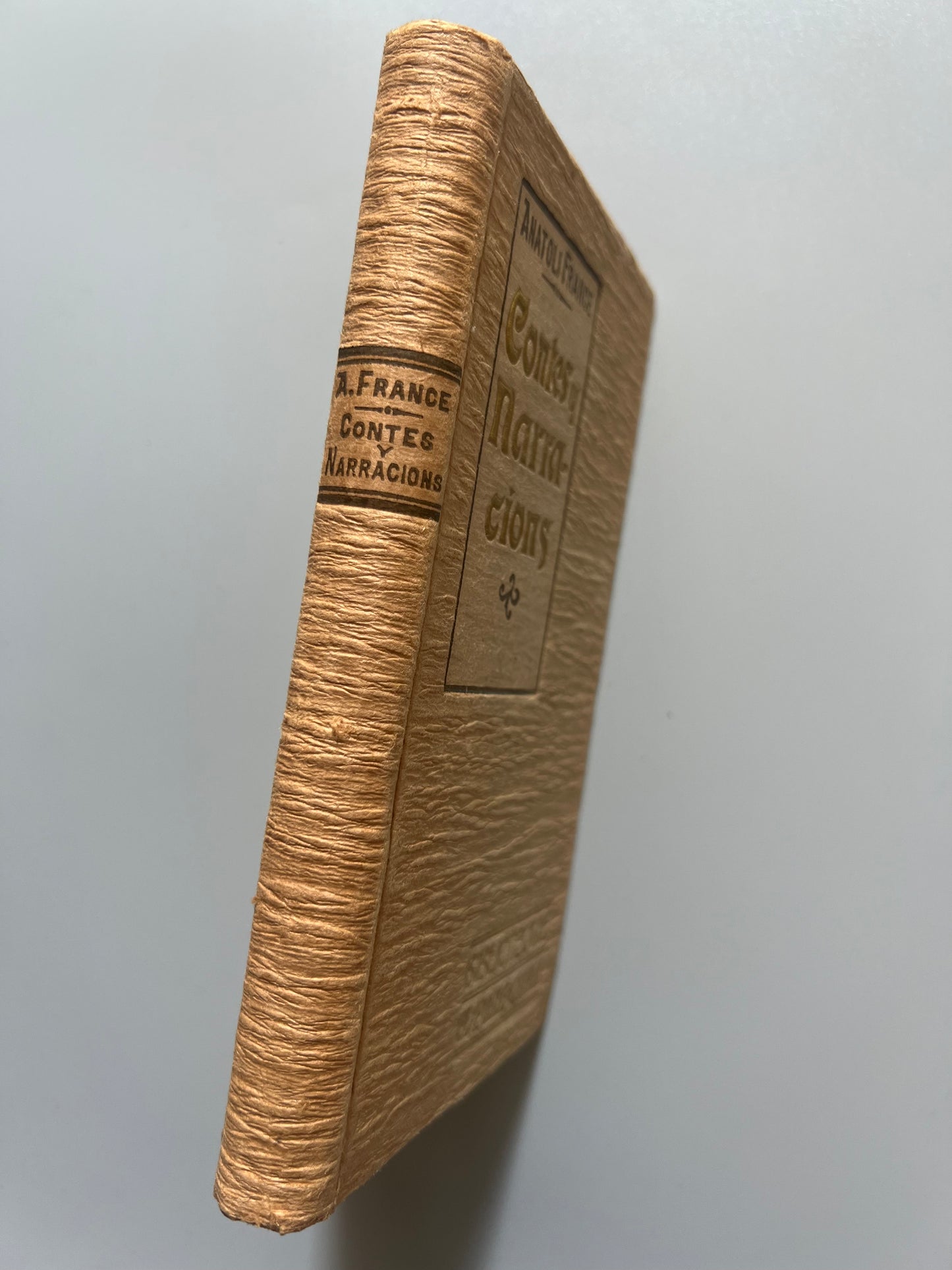 Contes y narracions, Anatoli France - Biblioteca d'El Poble Catalá, 1907