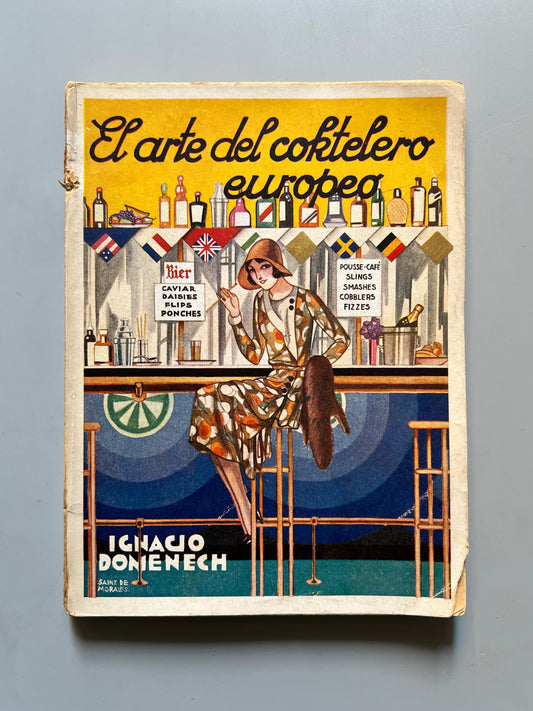 El arte del cocktelero europeo, Ignacio Domenech - Barcelona, 1931