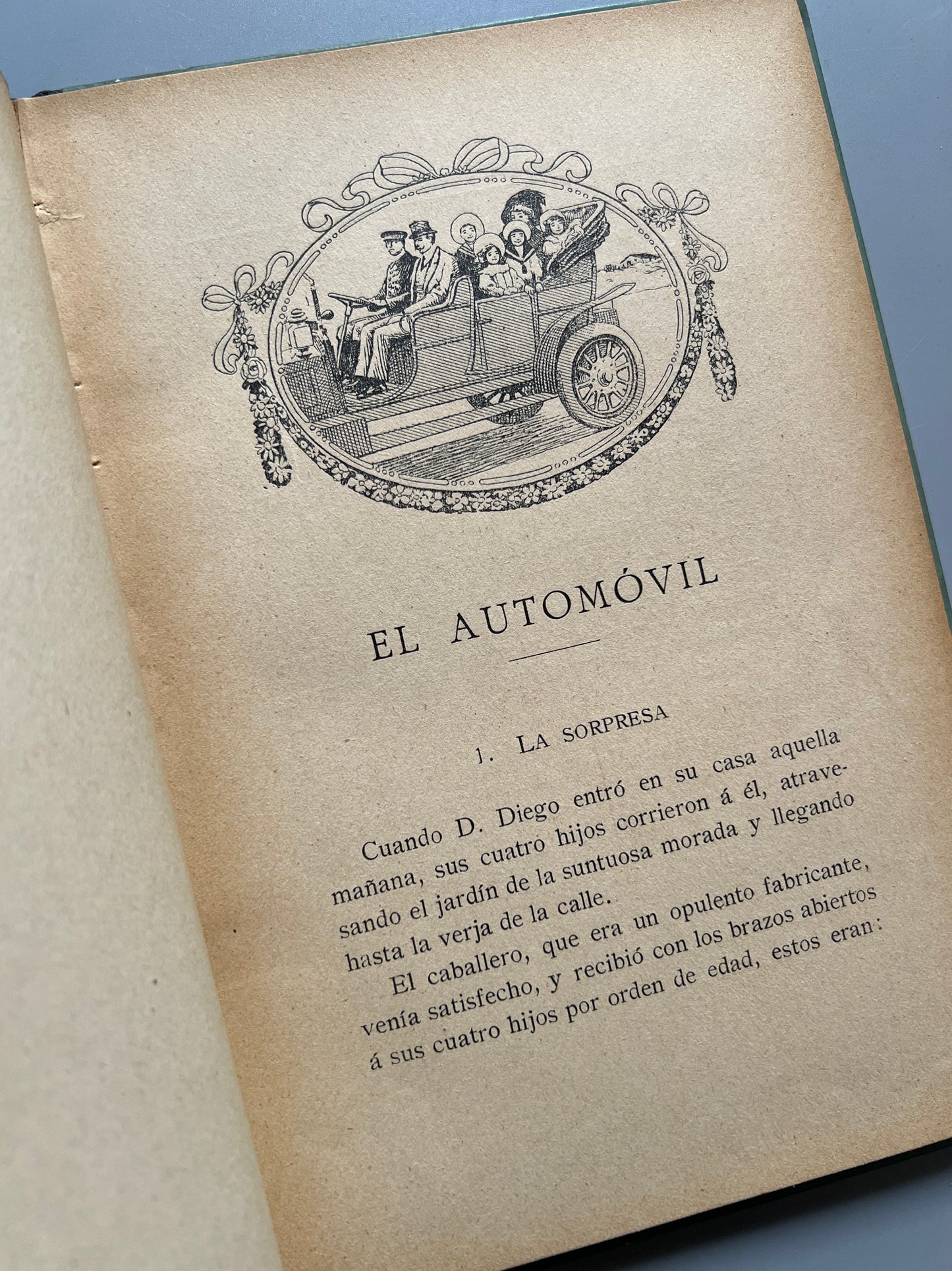 El automóvil, Manuel Marinel·lo - Biblioteca de vacaciones, 1912