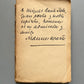 El dolor de escribir, Manuel Ugarte (firmado y dedicado a Miguel Rasch Isla) - C.I.A.P., 1933