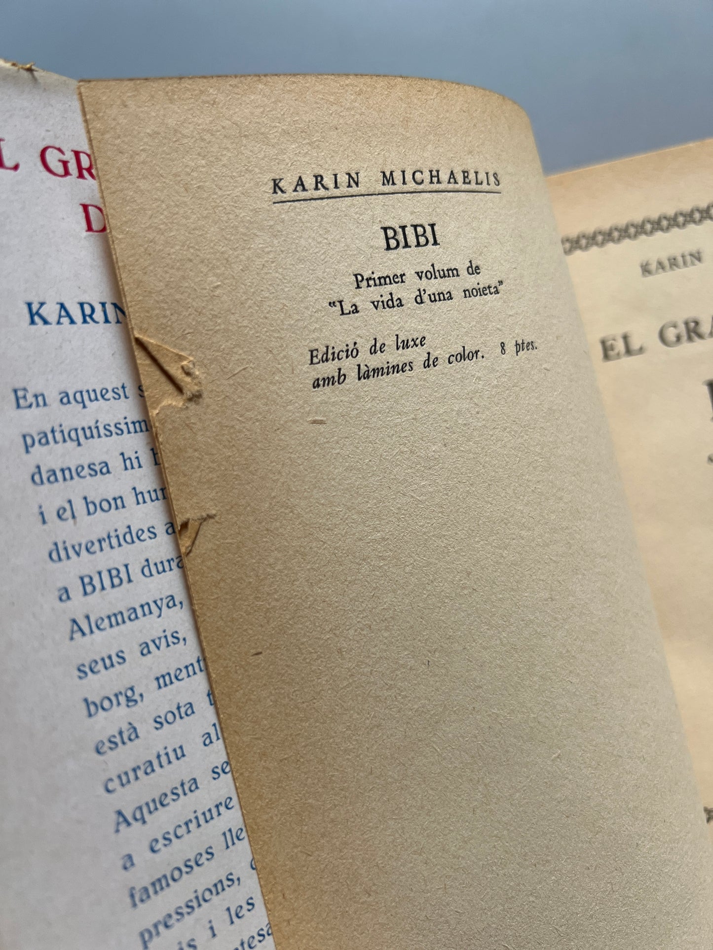 El gran viatge de Bibi, Karin Michels - Editorial Joventut, 1935