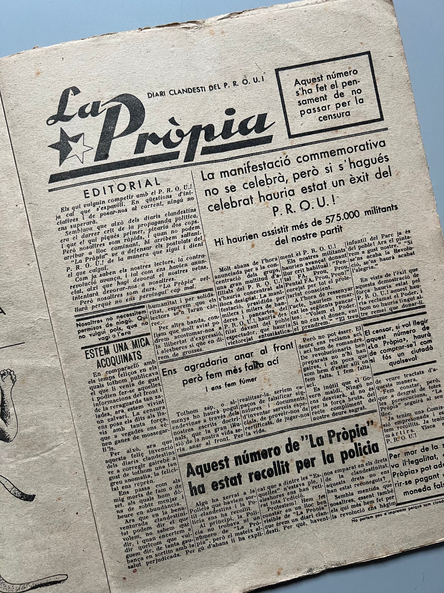 L'Esquella de la Torratxa, nº3022 - Barcelona, 23 julio 1937