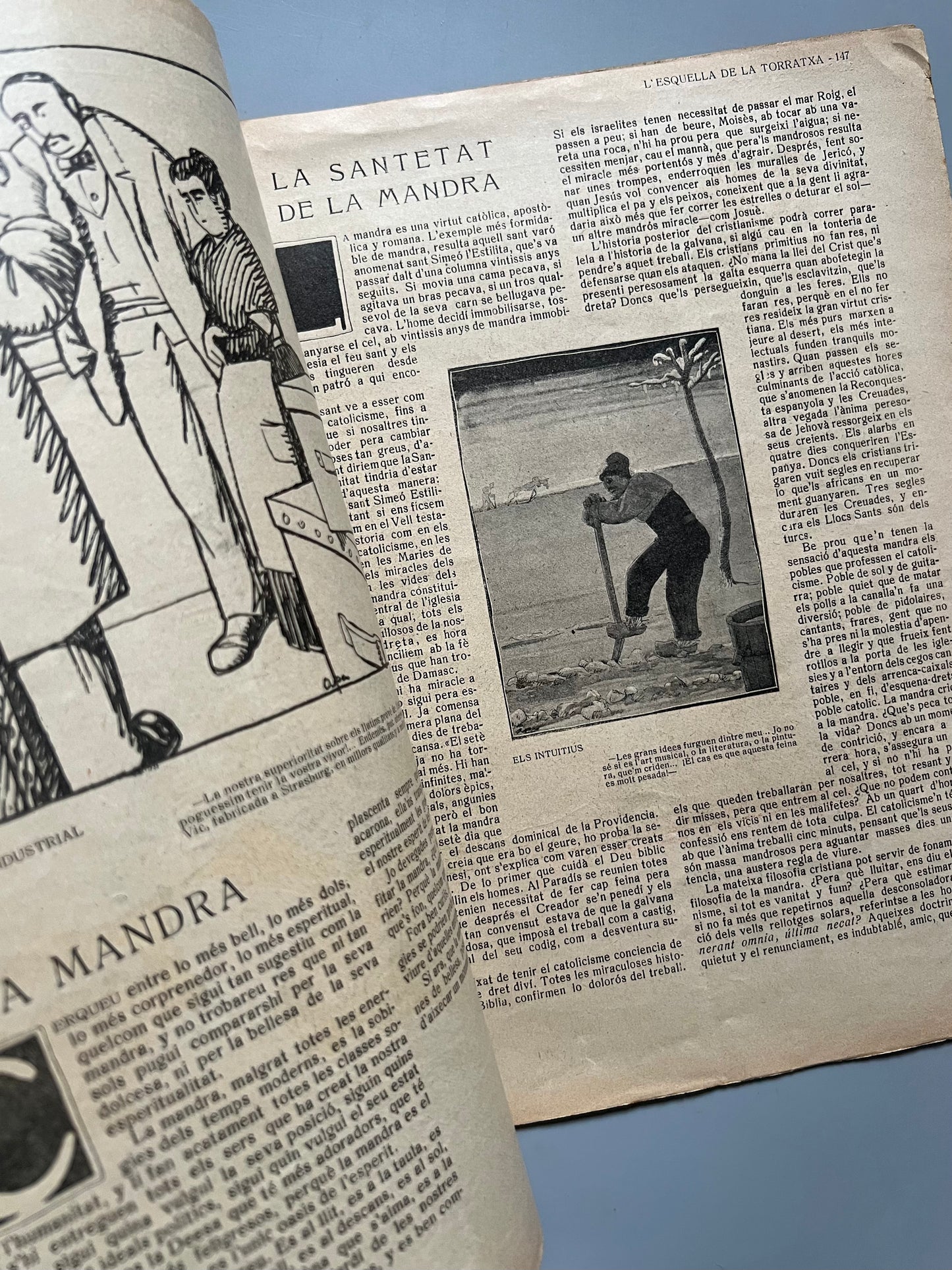L'Esquella de la Torratxa nº1731, número especial "La Mandra" - Barcelona, 1 marzo 1912