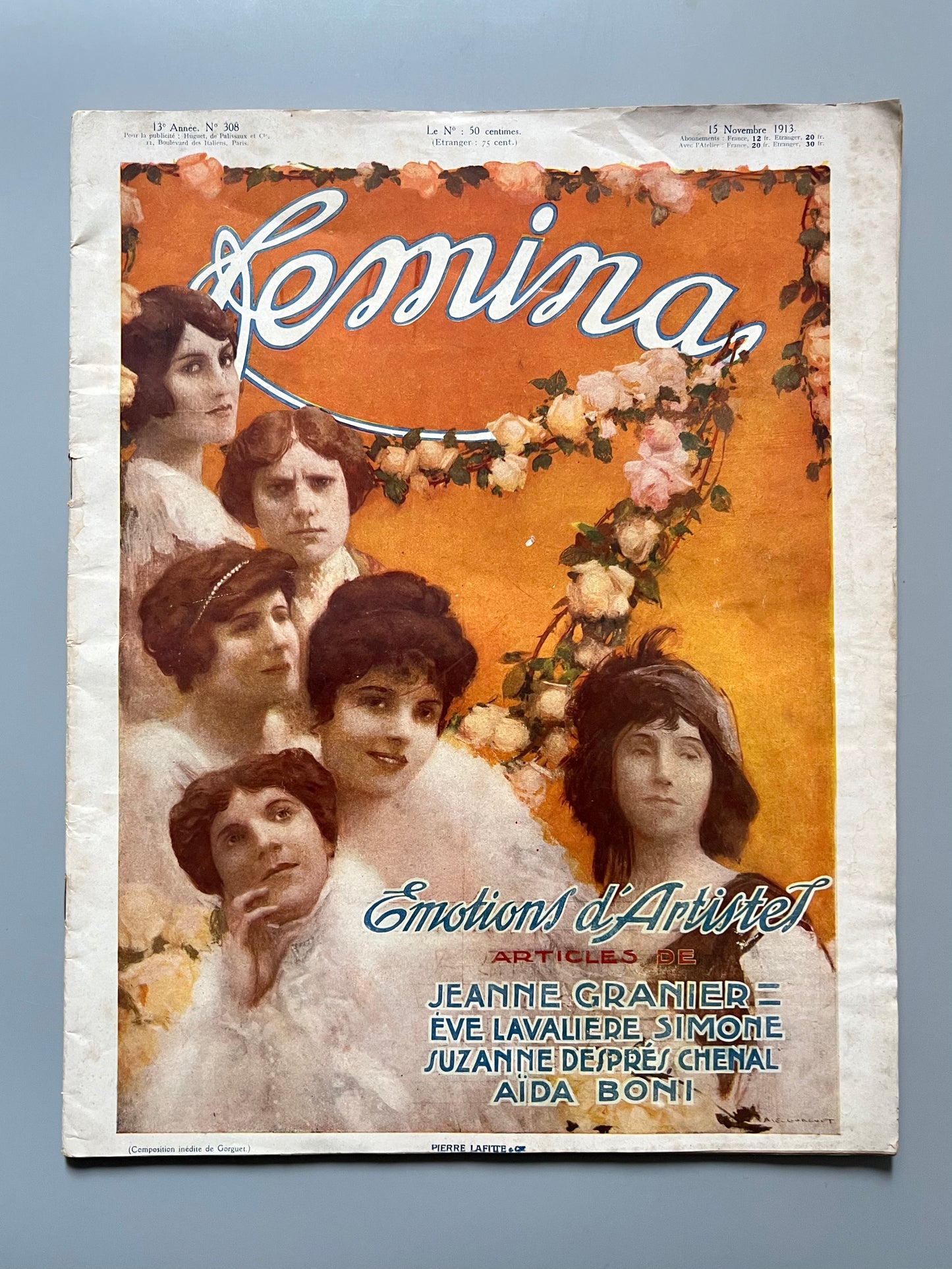 Femina nº308 - Paris, 15 noviembre 1913
