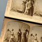 Fotografías estereoscópicas, escena de humor/ teatro - Littleton View Co. 1890