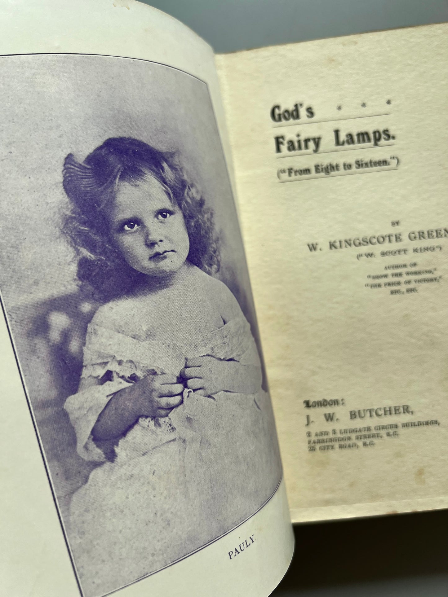 God's fairy lamps, W. Kingscott Greenland - J. W. Butcher, ca. 1910