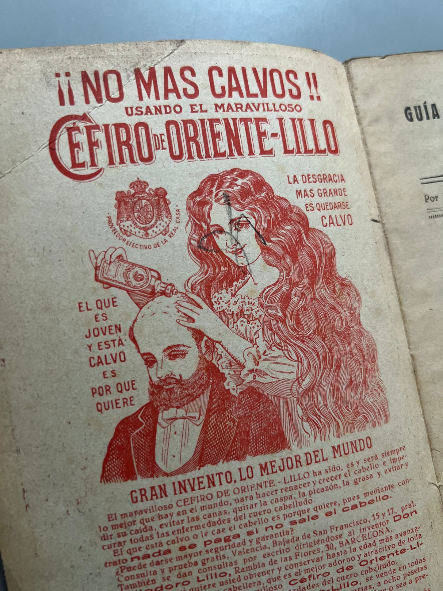 Guía de Valencia y su feria - Casa anunciadora Jenaro Vicente, 1928
