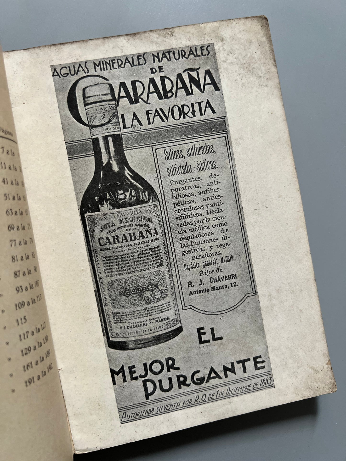 Guía de Valencia y su feria - Casa anunciadora Jenaro Vicente, 1928