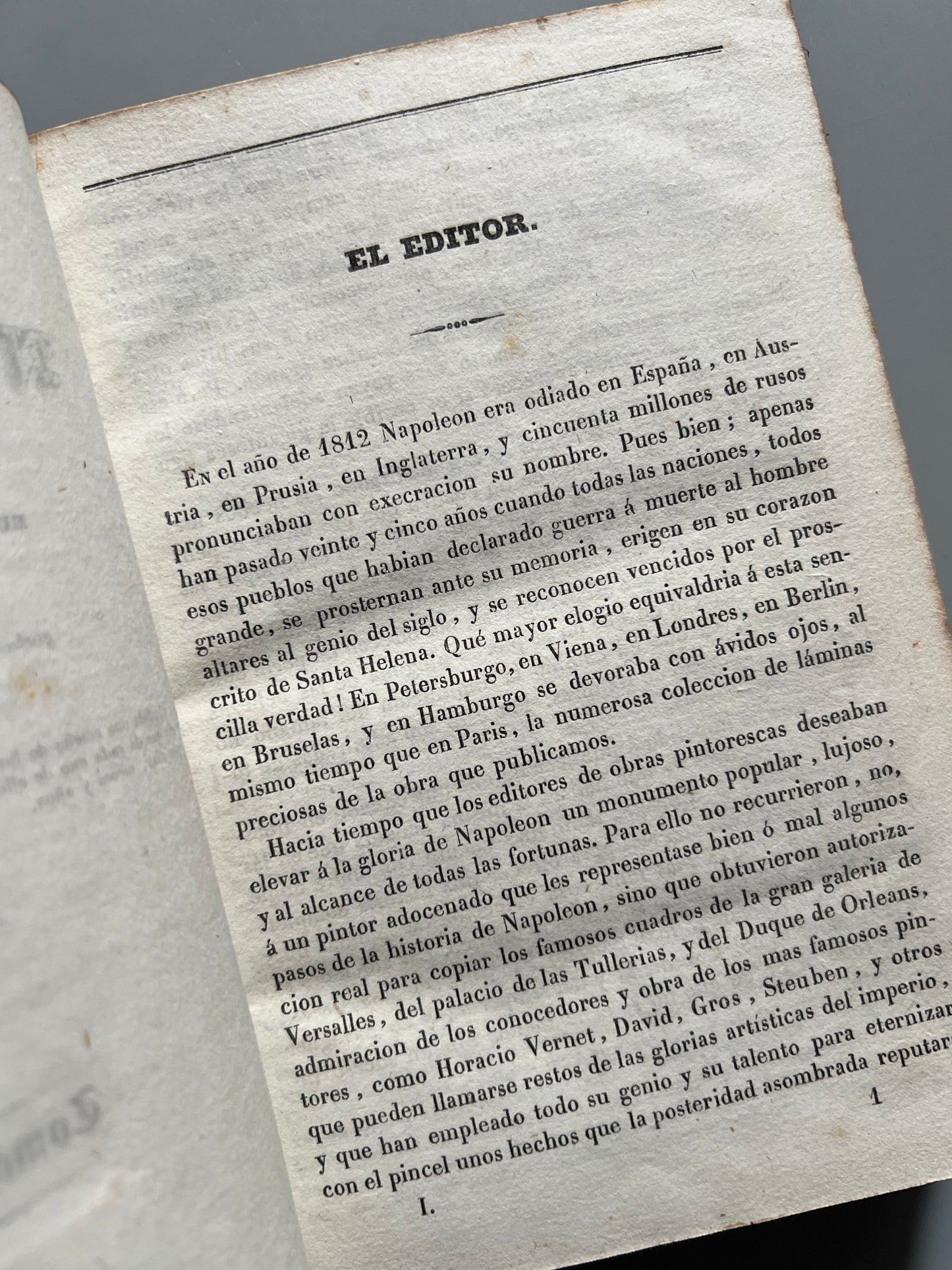 Historia del emperador Napoleón, F. P. - Imprenta de Joaquín Verdaguer, 1839