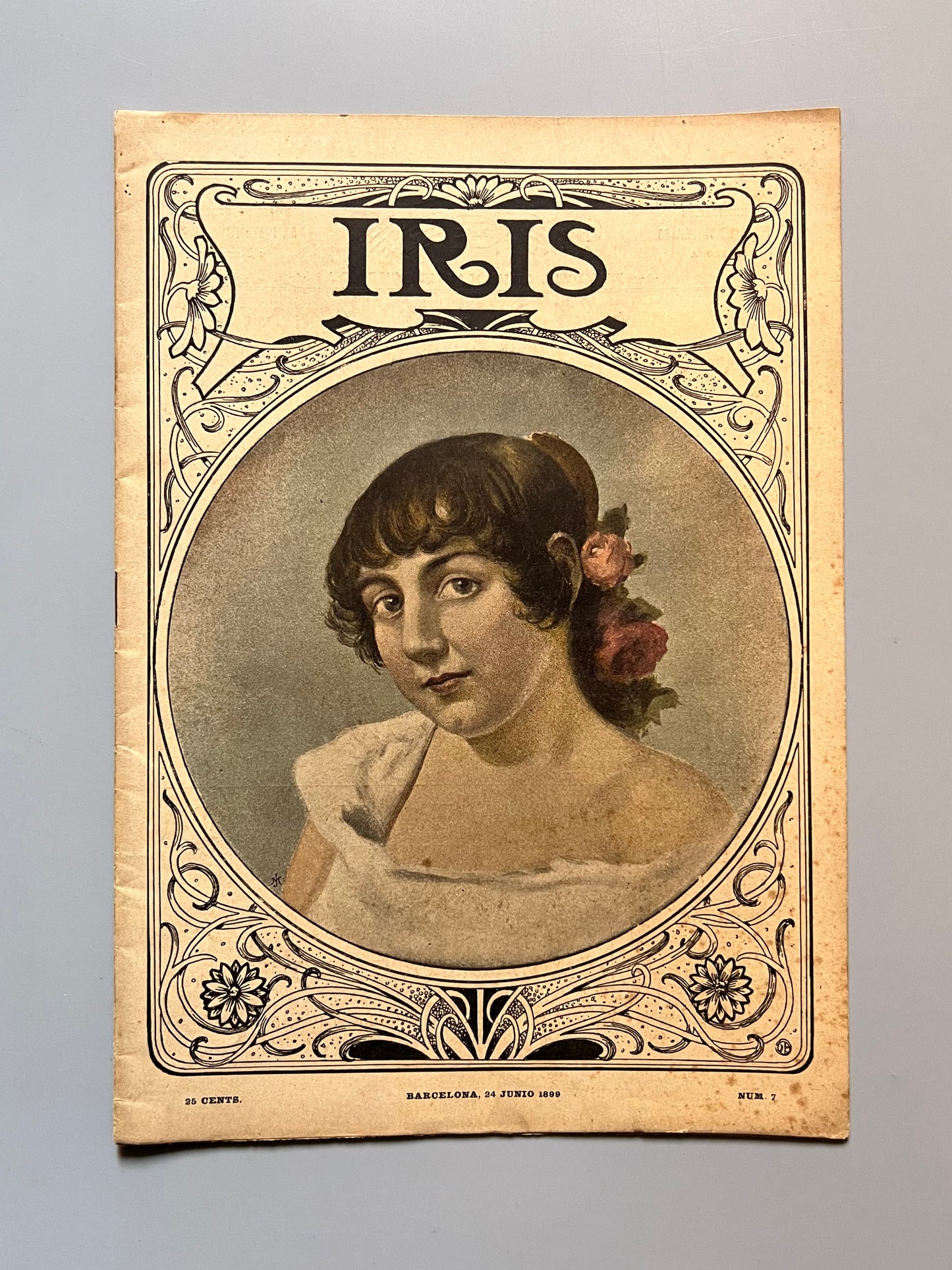 Iris, revista semanal ilustrada nº7 - Barcelona, 24 junio 1899