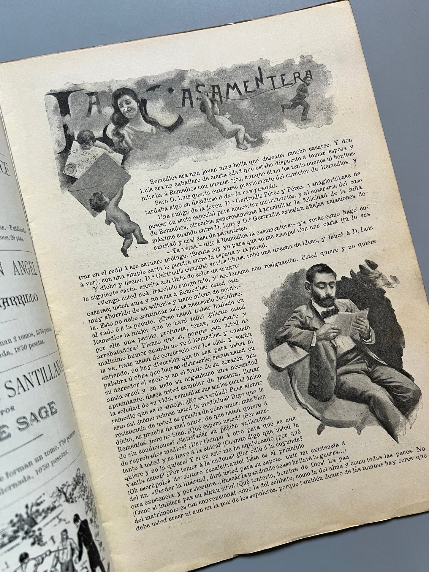 Iris, revista semanal ilustrada nº26 - Barcelona, 4 noviembre 1899