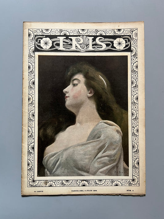Iris, revista semanal ilustrada nº9 - Barcelona, 8 julio 1899