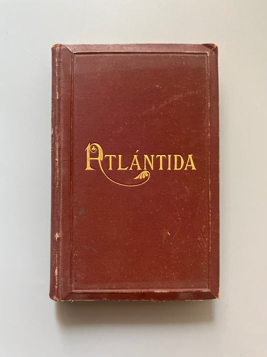La Atlantida, Jacint Verdaguer - Estampa de Fidel Giró, 1886