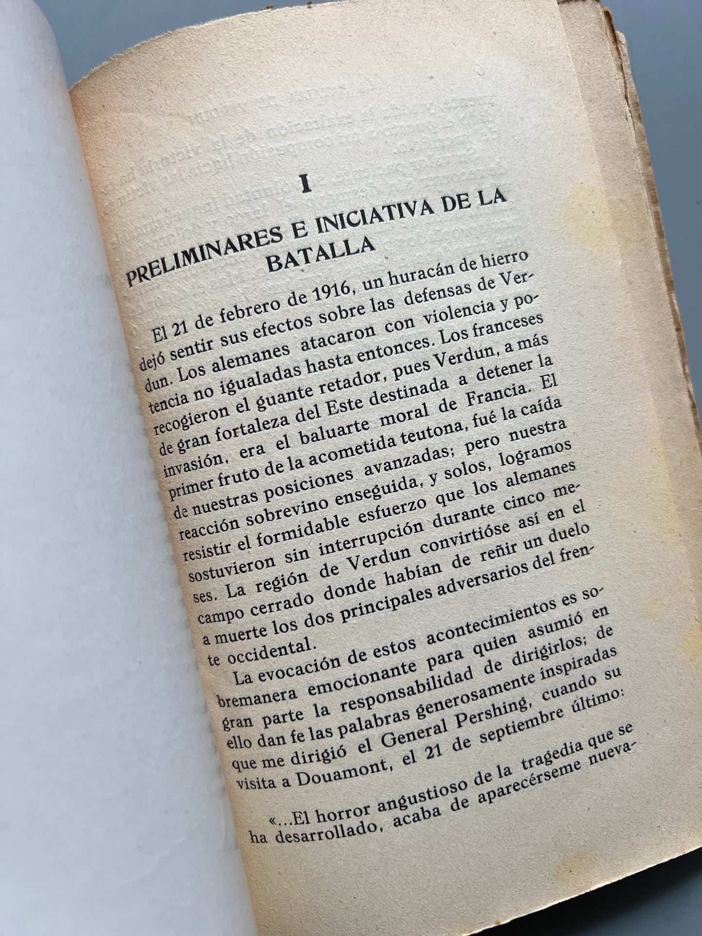 La batalla de Verdún, Mariscal Pétain - Colección Bibliográfica Militar, 1933