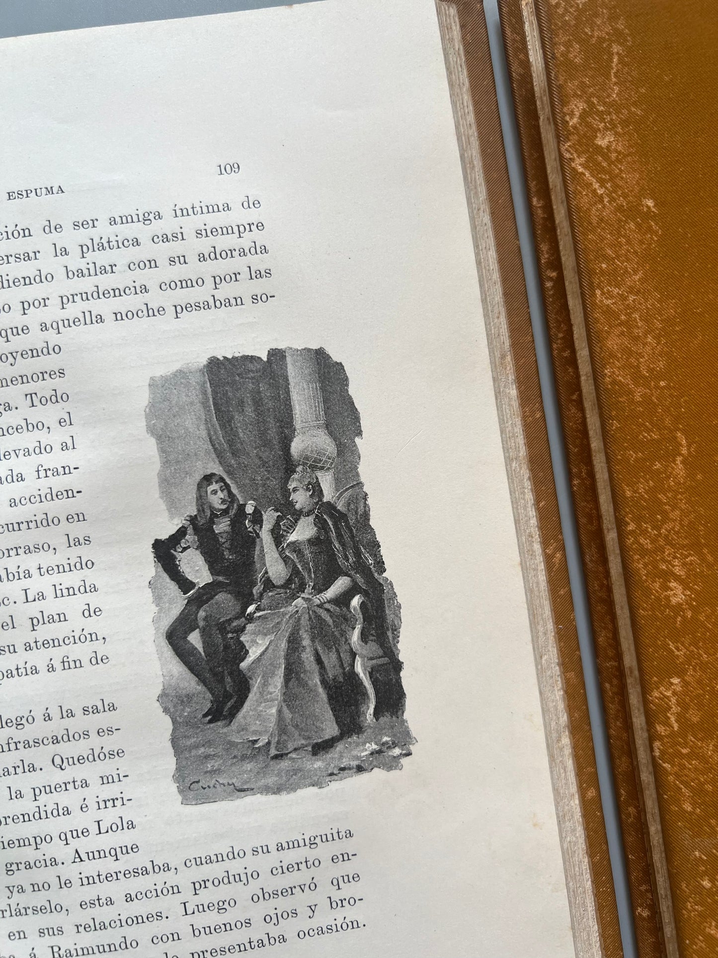 La espuma, Armando Palacio Valdés - Imprenta de Henrich y Cª en comandita, 1890