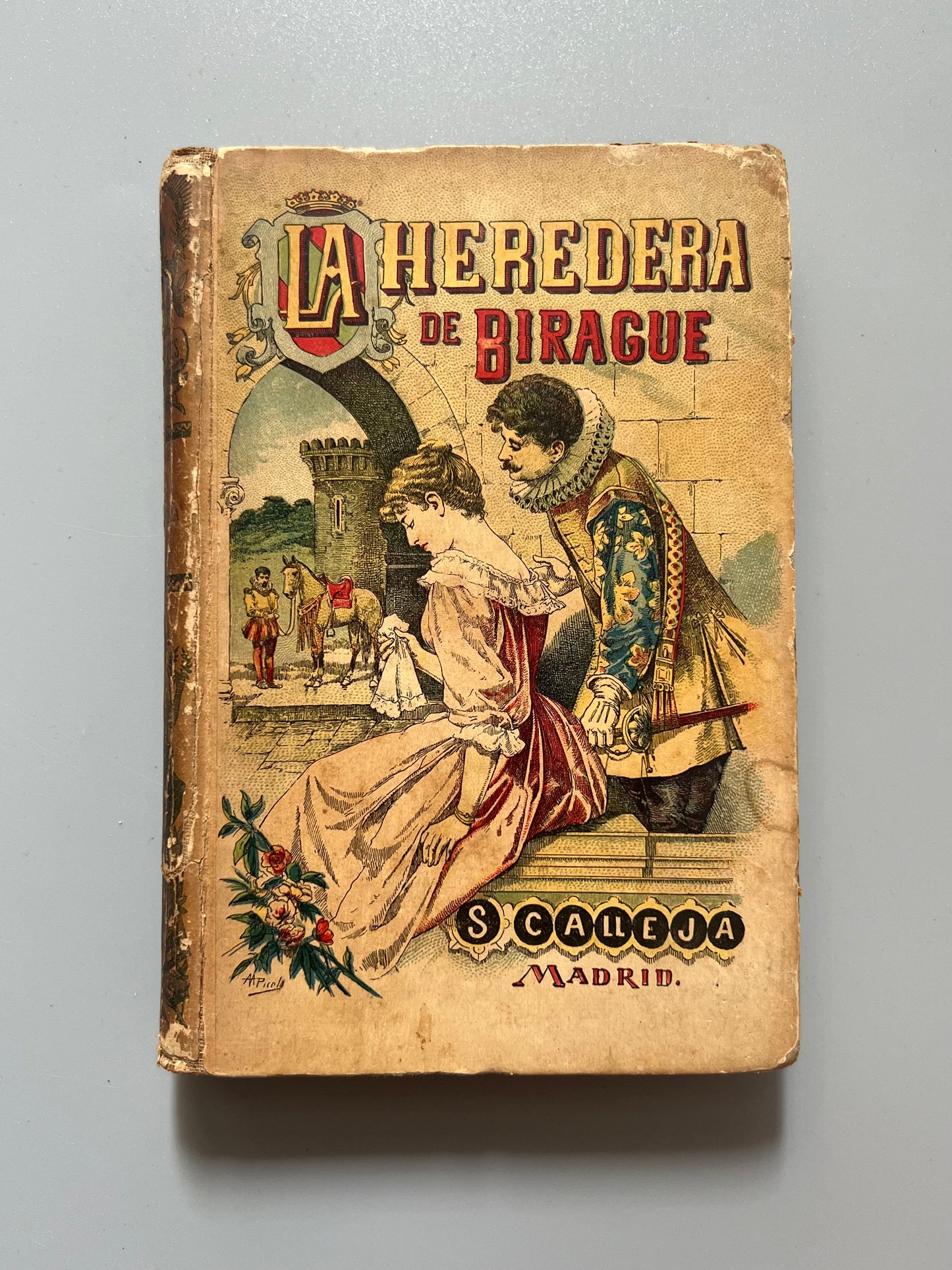 La heredera de Birague, H. de Saint-Aubin - Saturnino Calleja, ca. 1910