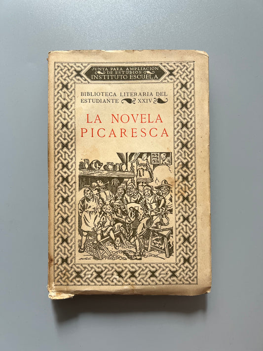 La novela picaresca, Biblioteca Literaria del Estudiante - Madrid, 1935