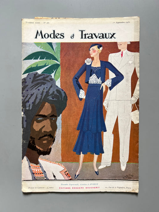 Modes et travaux nº281 - Paris, 1 septiembre 1931