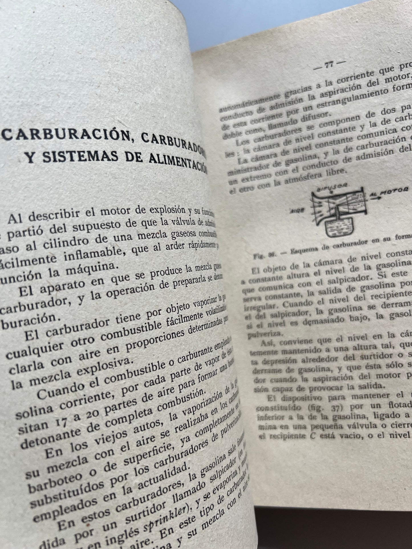 Nuevo tratado del automóvil moderno, Charles H. Curtis - Antonio Roch editor, ca. 1955