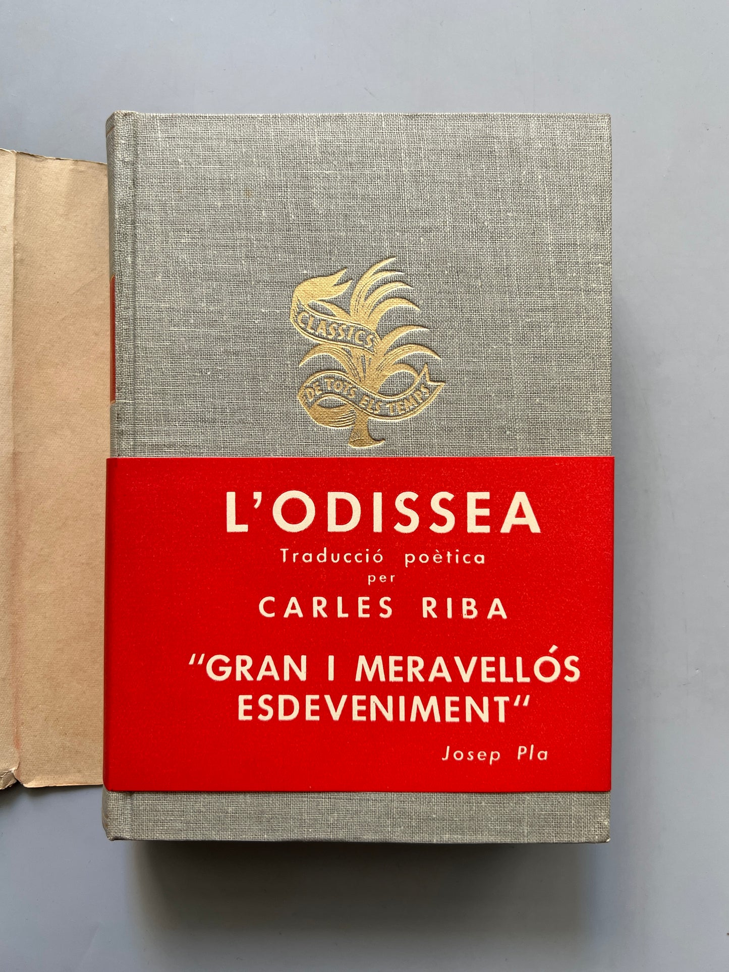 L'Odissea, Homer. Traducción de Carles Riba - Editorial Alpha, 1953