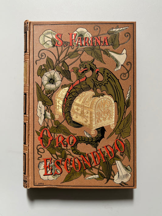 Oro escondido, Salvador Farina - Biblioteca Arte y Letras, 1887