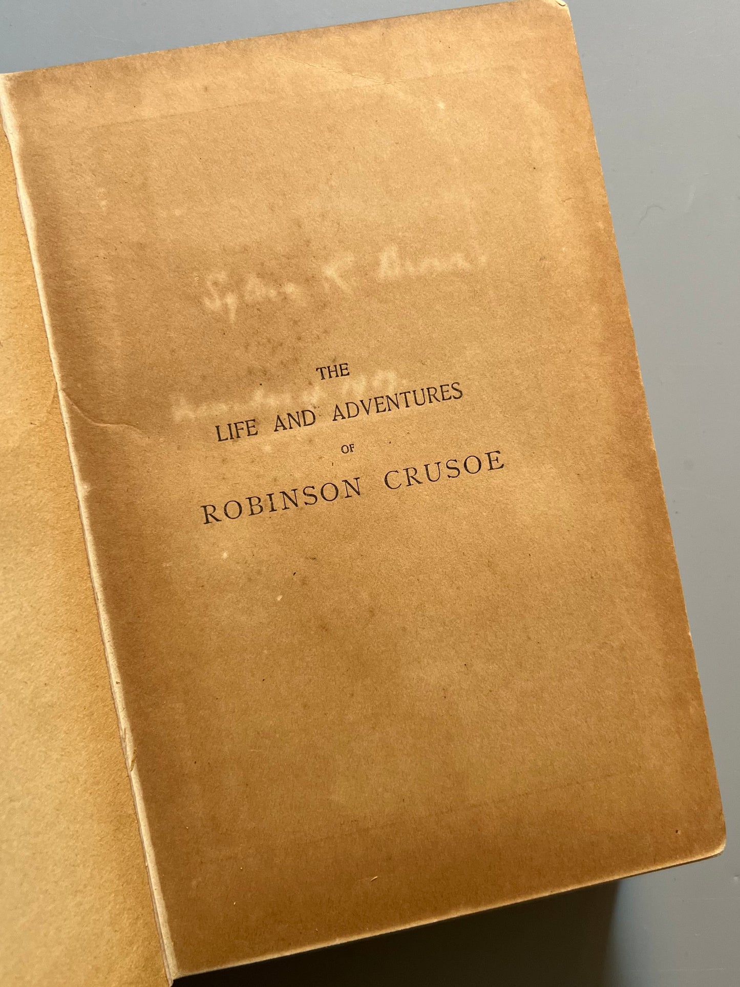 Robinson Crusoe, Daniel Defoe - Frederick Warne and Co, ca. 1900