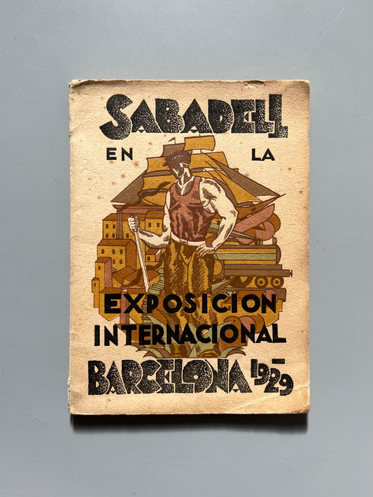 Sabadell en la Exposición Internacional de Barcelona 1929