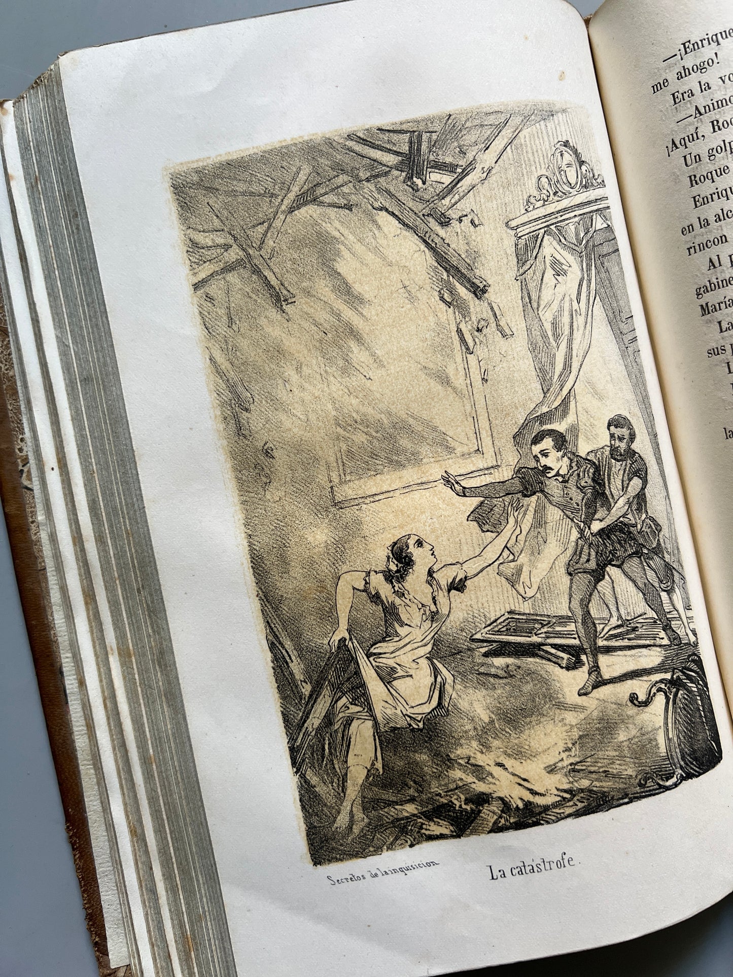 Secretos de la inquisición, Joaquín María Nin - Imprenta de Joaquín Bosch y compañía, 1855