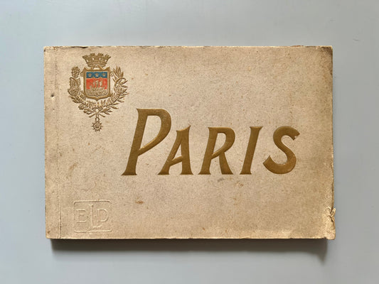 Souvenir antiguo de Paris - Le Deley imp., ca. 1920