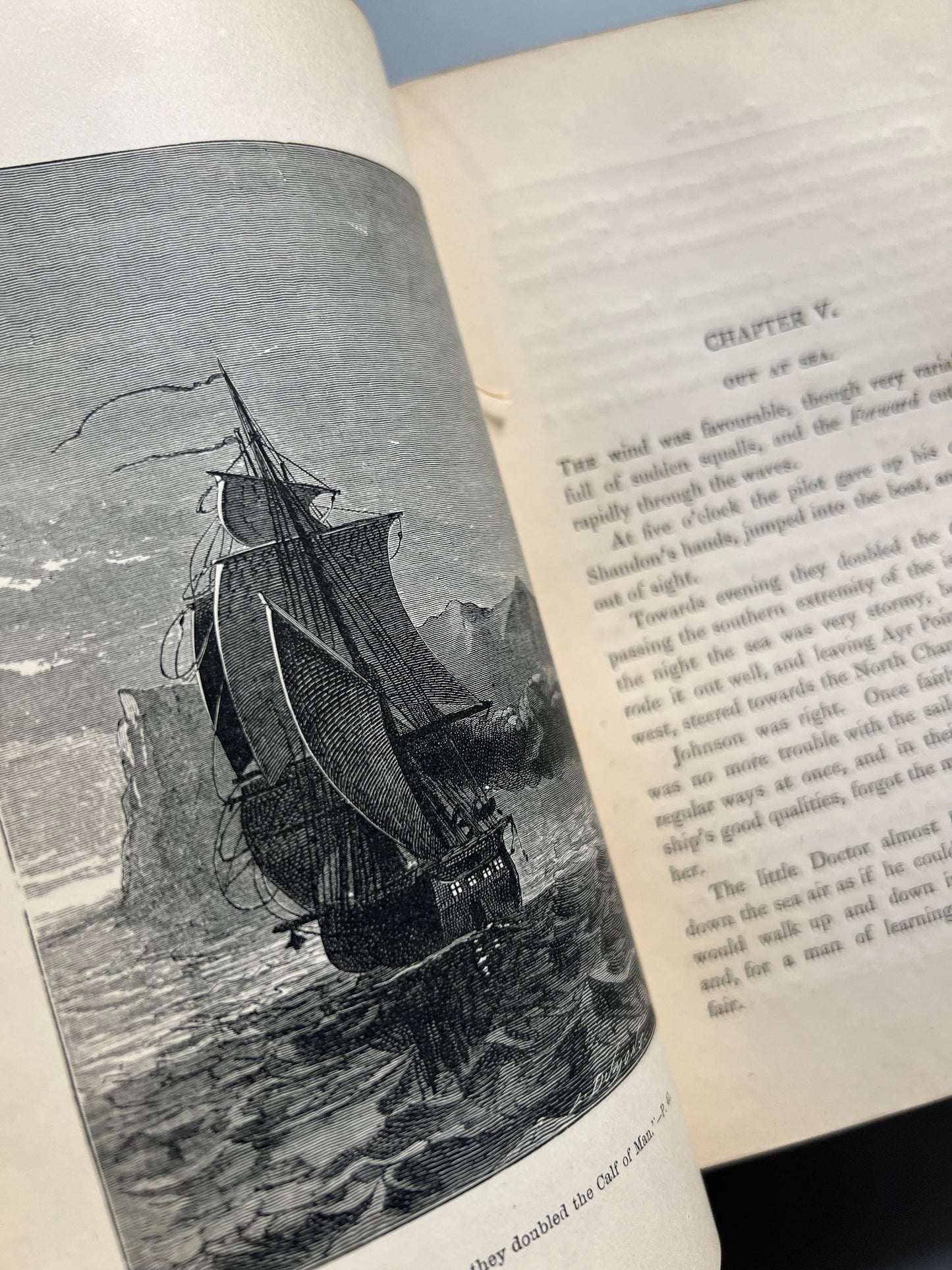 The adventures of Captain Hatteras, Julio Verne (first english edition in one volume) - George Routledge and sons, 1876