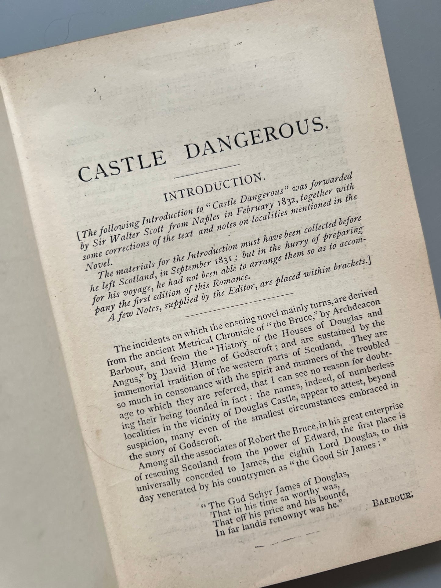 The surgeon's daughter y Castle dangerous, Walter Scott - George Routledge and Sons, ca. 1890