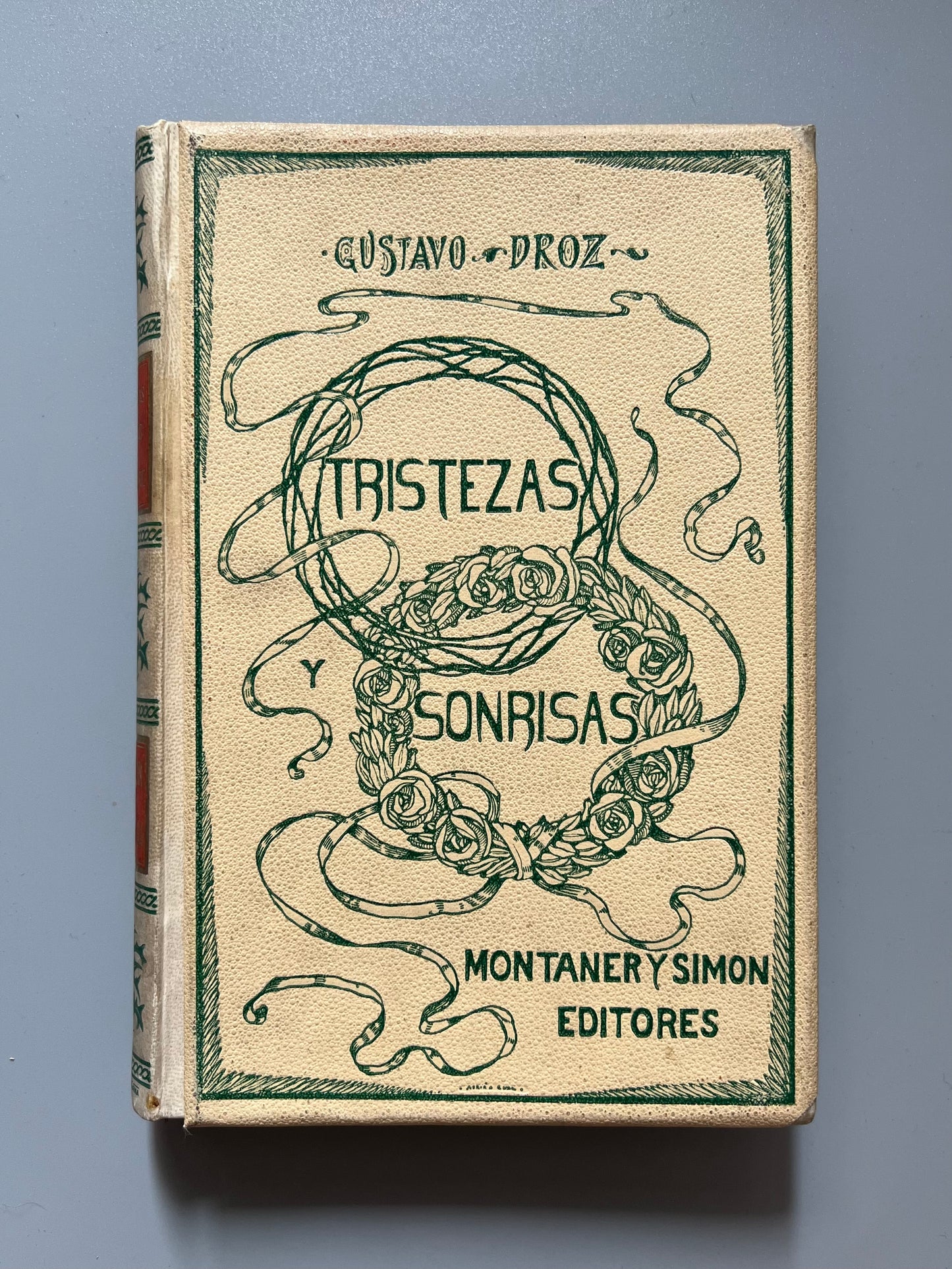 Tristezas y sonrisas, Gustavo Droz - Montaner y Simón, 1906